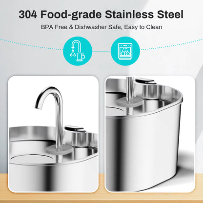 SnugPaw™ HydrationFlow Pet Fountain