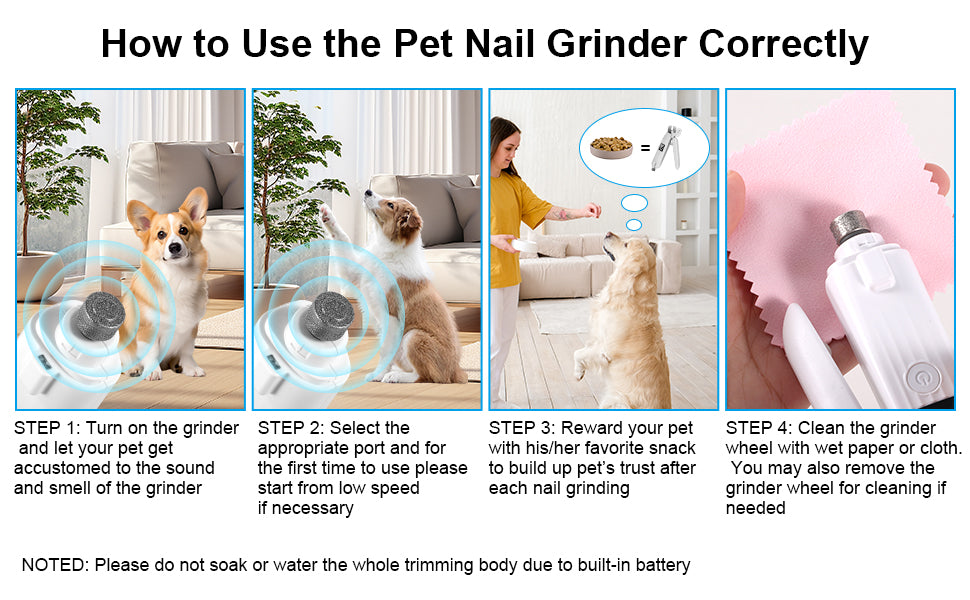 SnugPaw™ 2 in 1 Pet Nail Trimmer