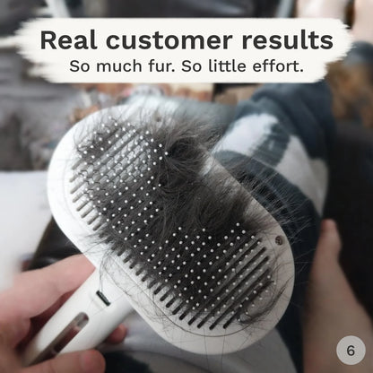 SnugPaw™ Pet Steam Brush with Spray